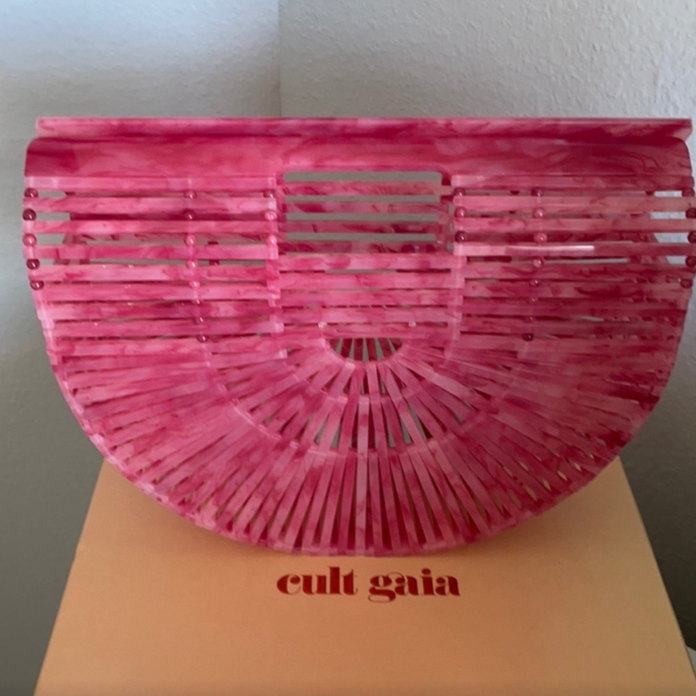 Cult gaia pink ark bag